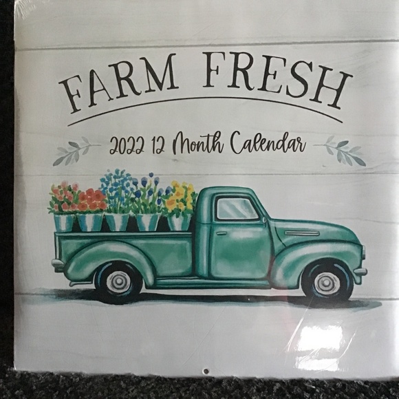 Calendar farmhouse for crafts new still in packaging 2022 hard to find DIY craft - Picture 2 of 7